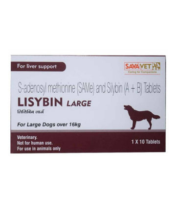 Savavet Lisybin – Liver Support Tablets for Large Dogs Over 16kg